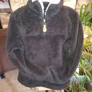 Girls Sherpa Pullover